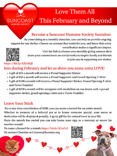 Love Them All This February and Beyond Flyer