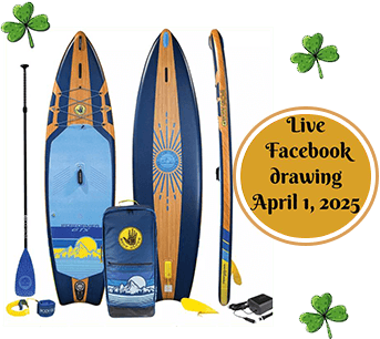 Body Glove Stand Up Paddleboard - Live Facebook Drawing April 1, 2025