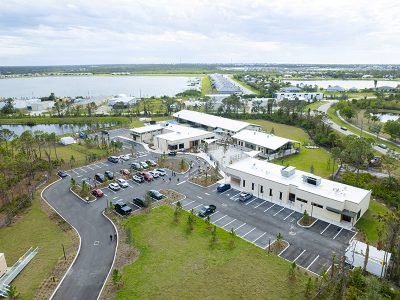 aerial photo of the Suncoast Humane Society Soderberg Campus, January 2025